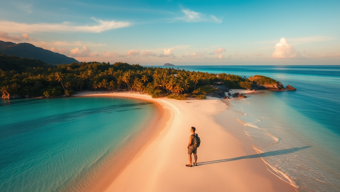 Beach destination for digital nomads in Thailand